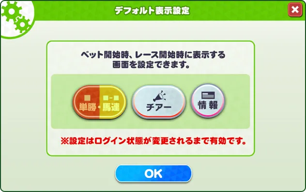 ベット時間内容