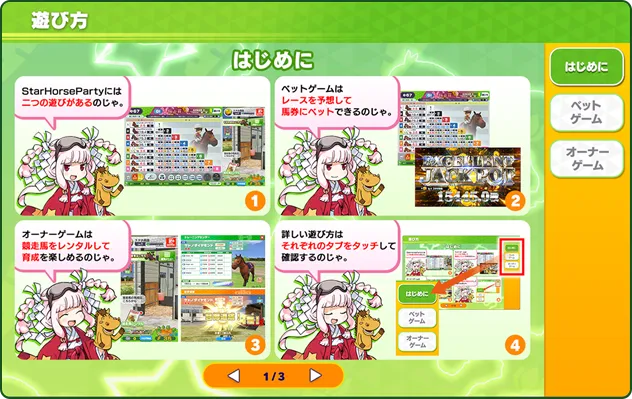 ベット時間内容